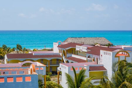 View on hotel , Cayo Largo island. Cubaの写真素材