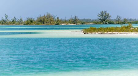 Tropical beach in Cayo Largo, Paraiso beach. Cubaの写真素材