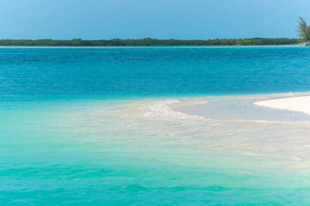 Tropical beach in Cayo Largo, Paraiso beach. Cubaの写真素材