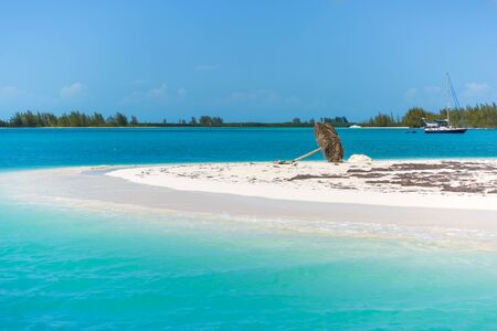 Tropical beach in Cayo Largo, Paraiso beach. Cubaの写真素材