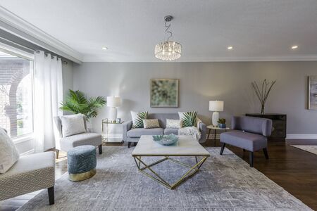 Living Room Interior Designの写真素材