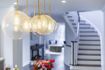 Modern kitchen clean interior designの写真素材