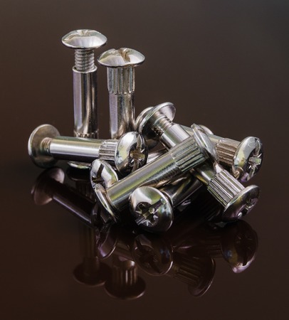 Furniture accessories. A furniture connector for assembling furniture.の写真素材