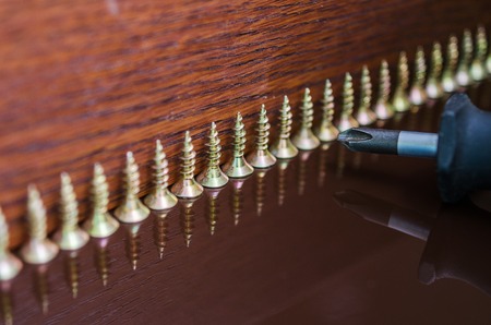 Furniture accessories. A furniture connector for assembling furniture.の写真素材