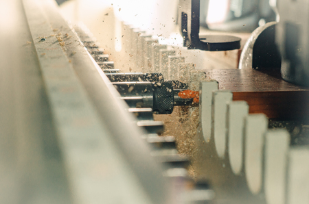 woodworking machine workの写真素材