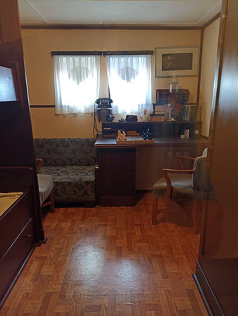 cabin of a research ship