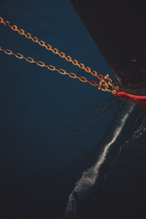 Equipment of yachts and sailing shipsの写真素材