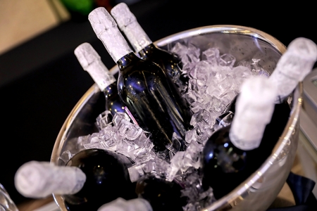 table setting for festive eventsの写真素材