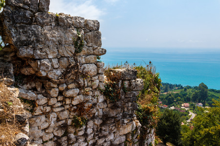 Anakopijsky stability in the Iversky mountain, New Athos, Abkhaziaの写真素材