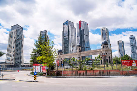 Panoramic view of the capital of Turkey, Ankaraのeditorial素材