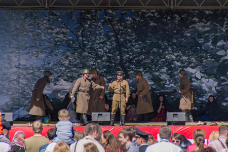 Photography on the subject seventy year Victory Patriotic warのeditorial素材