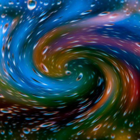abstract glowing circles,colored bubbles,motion blur,colorful abstraction,blurred background