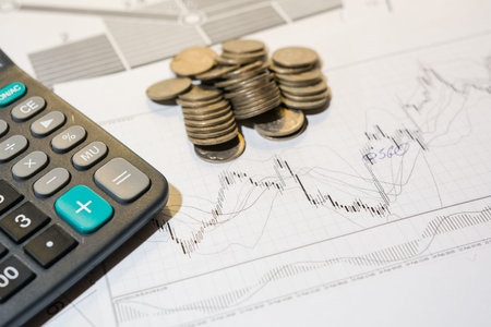 Calculation of money and analysis of the market of currencies