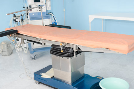 Hospital room Surgical table.