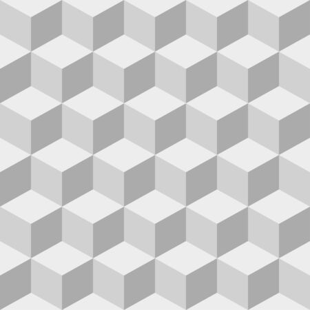 Cubes seamless background.のイラスト素材