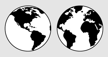 The image of the planet Earth.のイラスト素材