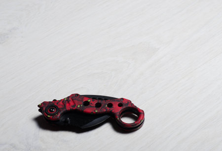 a knifeの写真素材