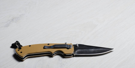 a knife