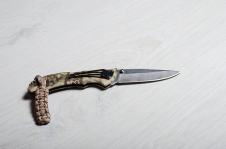 a knifeの写真素材