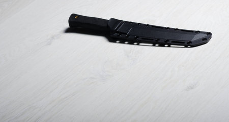 a knife