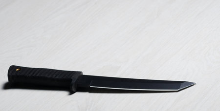 a knife