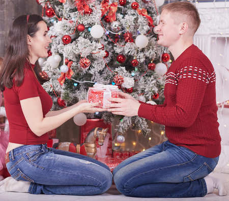 A portrait of a happy familyの写真素材