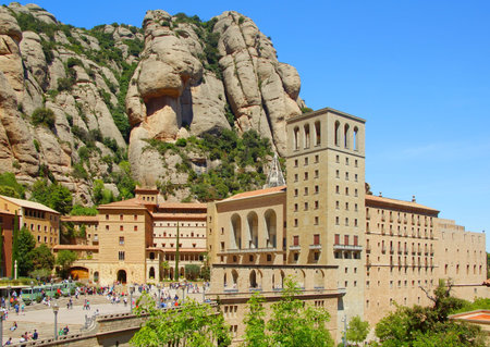 Monestir Santa Maria de Montserrat in Catalonia