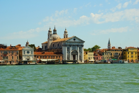 Il Gesuati. Santa Maria del Rosario. Architectural Landmark Italyの写真素材