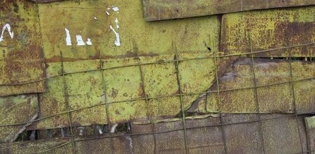 Stock Photo of the metal at close range with an interesting surfaceの写真素材
