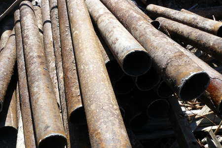 Stock Photo of the metal at close range with an interesting surfaceの写真素材