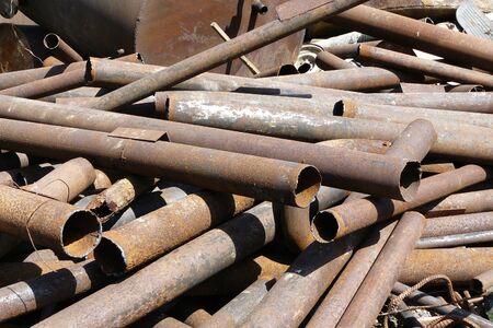 Stock Photo of the metal at close range with an interesting surfaceの写真素材