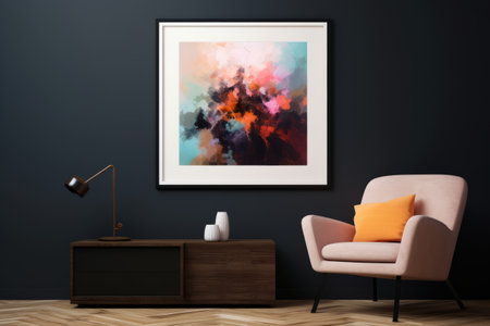 Captivating Imagination: A Frame of Abstract Fine Art Print AR 3:2の素材