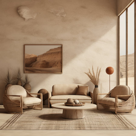 Earth Tones and Minimalist Elegance: Explore Our Online Mid Century Modern Store with Natural Materiの素材