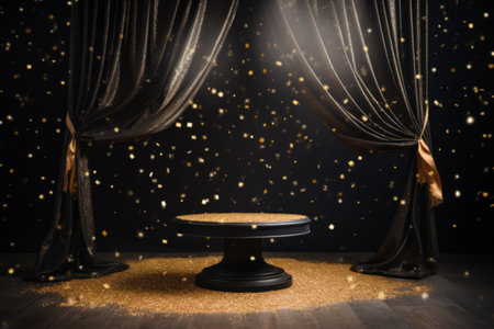 Shining Moments: Capturing the Golden Glory on Stage - AR 3:2の素材