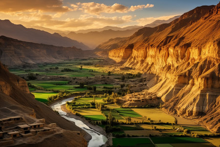 Captivating Desert Canyon Sunset: A Breathtaking Photo Journey (Gr 00176 02)の素材