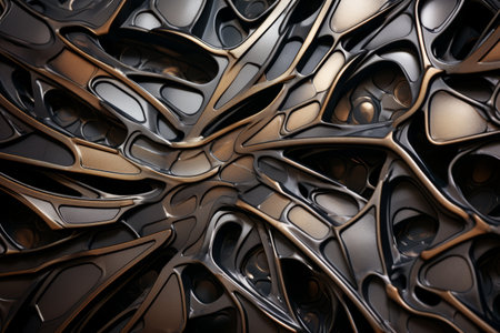 Abstract Closeup of Metal Background: AR 32-01346-03 Photographic Artの素材