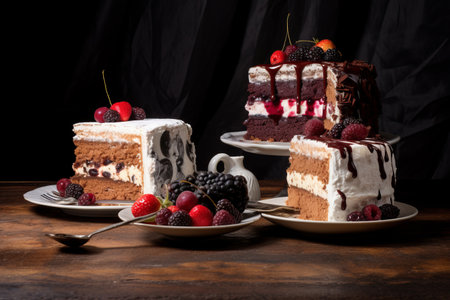 Delicious Cake Medley: A Scrumptious Photo Assortment at 32 01476 01の素材