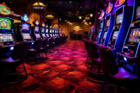 Safe and Spaced Out: The Distanced Slot Machines at Spirit 02605 00の素材