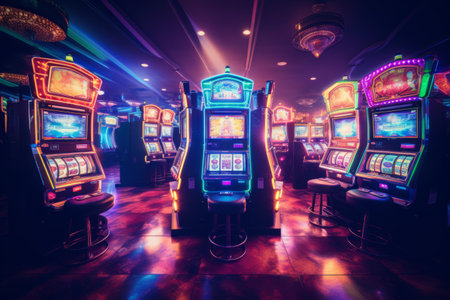 Unleashing Excitement: Unveiling the Thrills of Slot Machines in Casino Gaming and Arcade Game 02720の素材