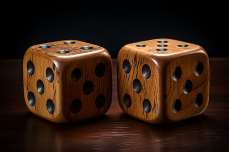 The Unusual Combination of Dice Number Five and Six Reveals a Fascinating Mystery - 32 03434 03の素材
