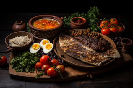 The Rich Flavors of Armenian Cuisine: Exploring the Harmony of Tradition and Innovation --AR 3:2の素材