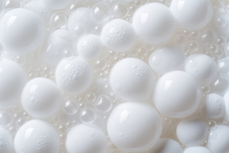 Bubbling With Delicate White Foam: Exploring the Texture of Bubblefoam Bubbles (AR 3-01735-02)の素材