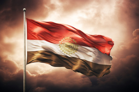 Capturing the Beauty: Indonesian Flag in Astonishing Detail -- AR 3:2の素材
