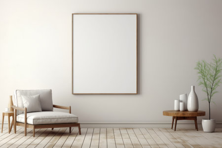 Captivating Minimalist Scandinavian Living Room Interior with an Artistic Touch Ã¢â¬â AR 3:2の素材