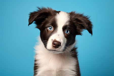 Meet the Adorable Aussie Border Collie Mix Puppy, Do 00512-03!の素材