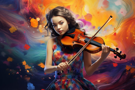 Harmonious Melodies: A Vibrant Symphony of Talent and Creativityの素材