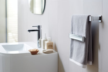 Modern Versatility with the Grohe Cube Towel Ring -- AR 3:2の素材