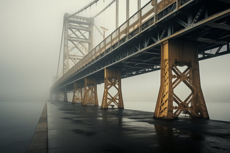 Capturing the Structural Beauty: Architectural Photography of Bridge --ar 3:2の素材