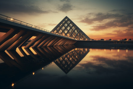 Bridging Perspectives: Captivating Architectural Photography in 3:2 Aspect Ratioの素材