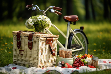 Enhance Your Cycling Experience with our Picnic-Ready Bicycle Basket!の素材
